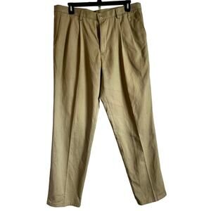 Dockers Pleated Classic Fit W38X L34 Stretch Waistband TagIt